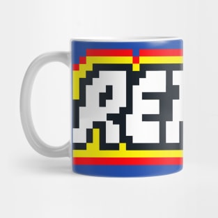 Retro | 8-Bit 80s Geek Logo Mug